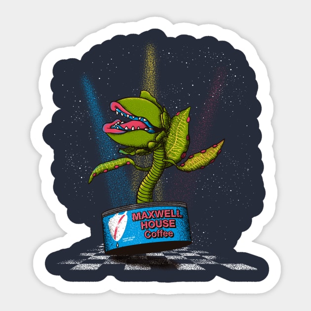 Dancing with the Plants: Audrey II Sticker by ikado